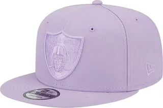 Men's New Era Lavender Las Vegas Raiders Color Pack Brights 9FIFTY Snapback Hat