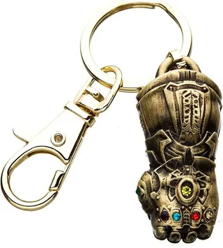 SalesOne LLC Marvel Avengers Infinity War Thanos' Infinity Gauntlet 3D Metal Key Chain