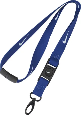 Nike Unisex Premium Lanyard in Blue
