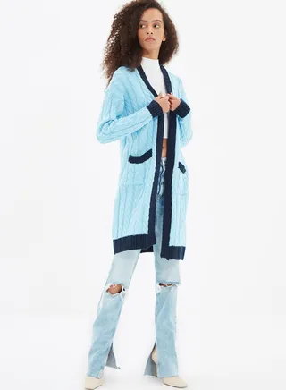 Pocket Knitted Cardigan