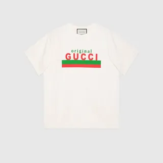 'Original Gucci' print oversize T-shirt
