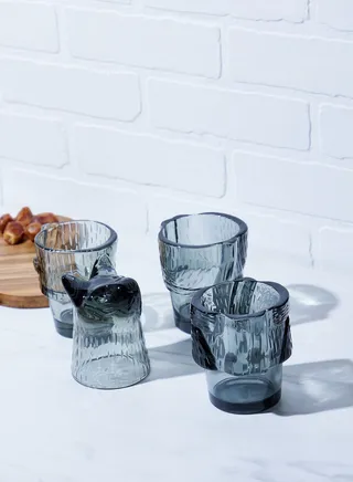 Kitty Stacking Glass Set