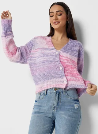 Dip Dye Cardigan