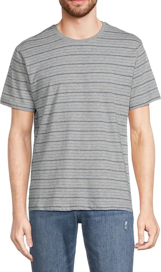 Mini Stripe Crewneck T Shirt