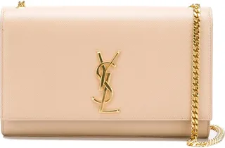 medium Monogram leather shoulder bag