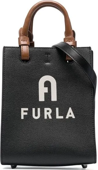 Mini Logo-Print Tote Bag