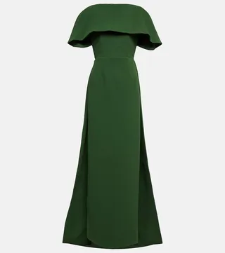 Liza crepe gown