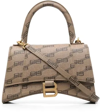Hourglass BB Monogram top-handle S tote bag