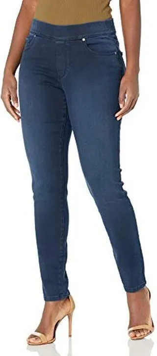 Gloria Vanderbilt Women's Petite Avery Slim Pull On Pant