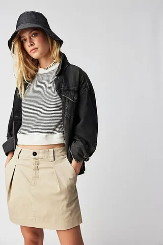 Closed Mini Skirt by Closed at Free People