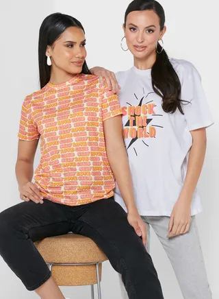 2 Pack Graphic T-Shirt