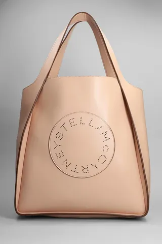 Tote In Rose-pink Polyamide