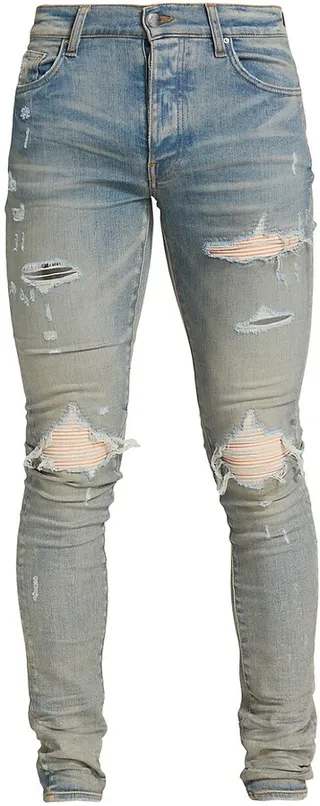 Mx1 Ultra-Suede Skinny Jeans