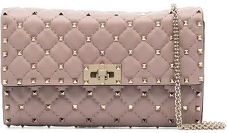 Medium Studded Shoulder Bag