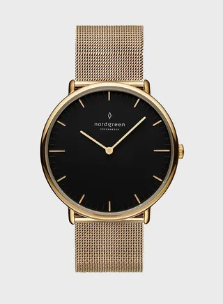 Casual Round Analog Watch