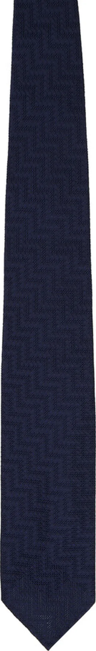 Brioni Navy Unlined Toe Tie