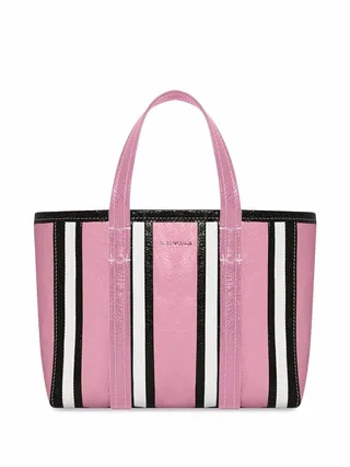 small Barbes East-West striped shopper tote