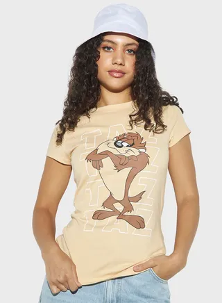 Printed Crew Neck T-Shirt