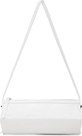 BY FAR White Karo Bag