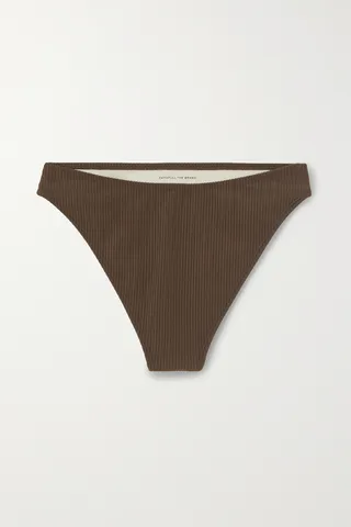 Faithfull The Brand - + Net Sustain Dylla Stretch-econyl Bikini Briefs - Brown