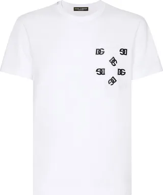 DG logo-print pocket T-shirt