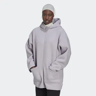 Polar Fleece Long Hooded Track Top