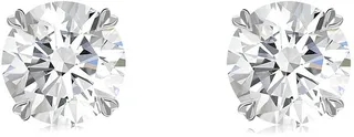 18kt white gold Windsor diamond studs