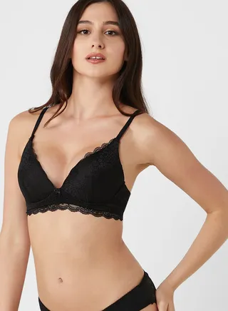 Lace Detail Bra