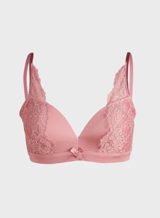 Plunge Neck Bra