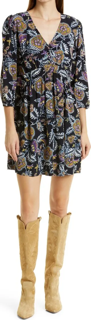 Volver Floral Minidress