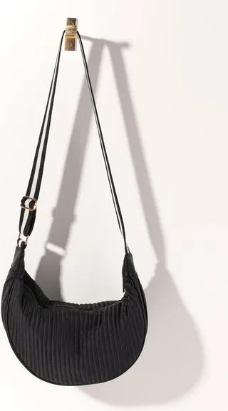 Shiraleah Ezra Large Cross-Body Bag - Black