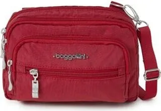 Baggallini Triple Zip Bagg - Red