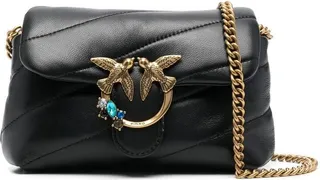 Love Birds leather shoulder bag