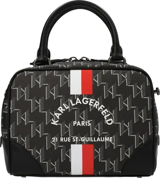 'rue St-guillame Monogram Bowling' Handbag