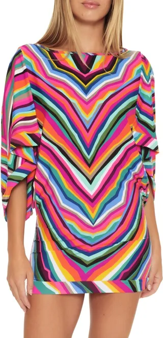 Louvre Ruffle Cover-Up Tunic