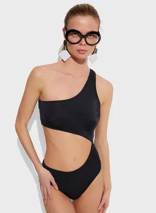 Cut Out Detail Swimsuit