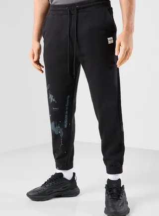 Logo Cuffed Sweatpants