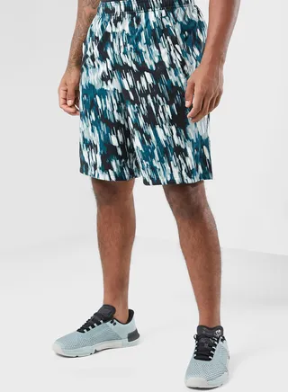 Tech Printed Shorts