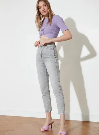 High Waist Mom Jeans