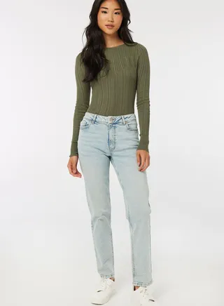 High Waist Mom Jeans