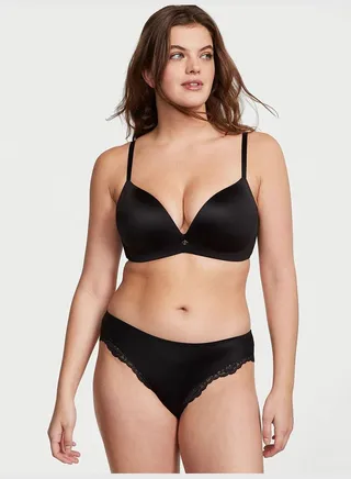 Smooth Cutout Back Thong Panty