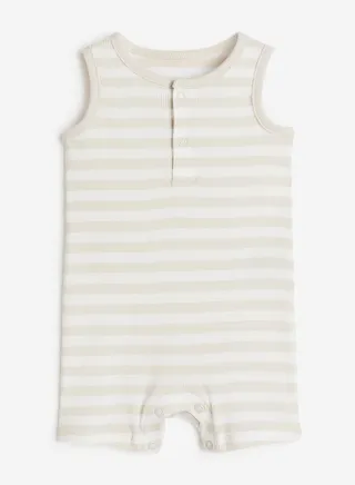 Kids Stripe Romper Suit