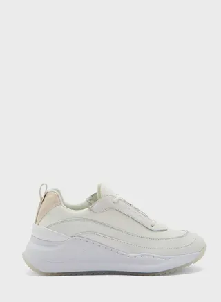 Chunky Internal Wedge Lace Up