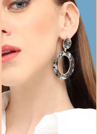 Gold Plated Party Designer Drop Earring For Women