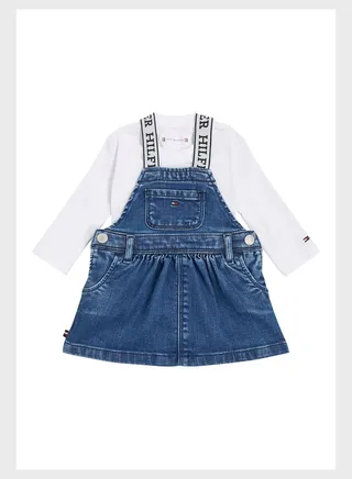 Baby Denim Dungaree Set