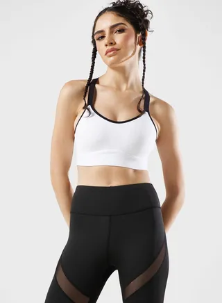 Cross Back Detail Sports Bra