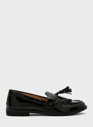 Tassel Loafer In Black
