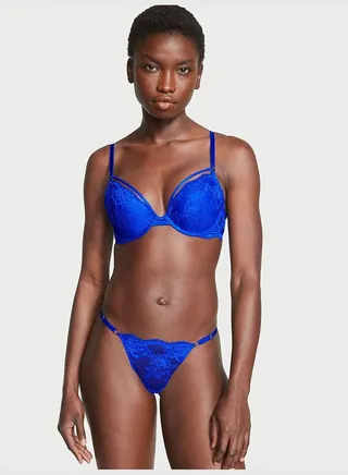Fishnet Lace V-String Panty