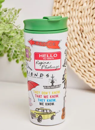 Friends Iconographic Metal Travel Mug