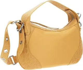 By Far Yana Croco Shoulder Bag